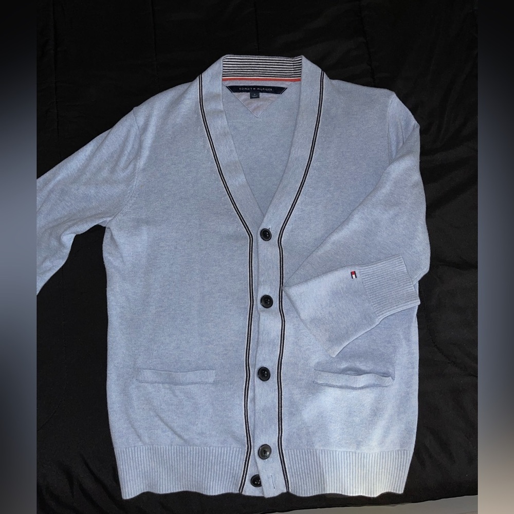 Tommy Hilfiger baby blue sweater